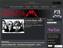 Tablet Screenshot of minutohm.com